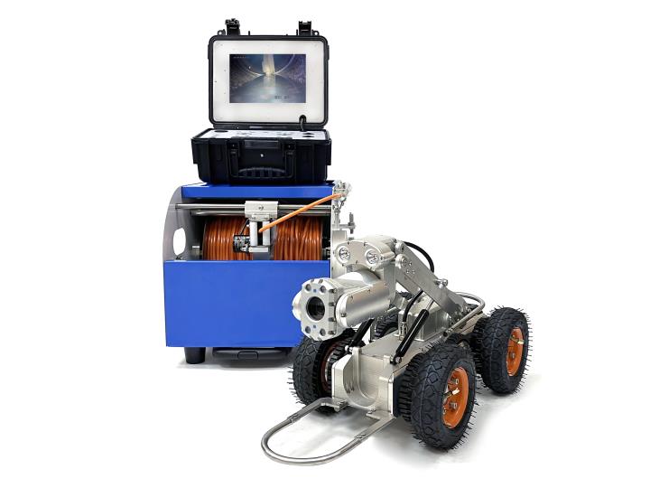 GT108 sewer crawler robot with camera