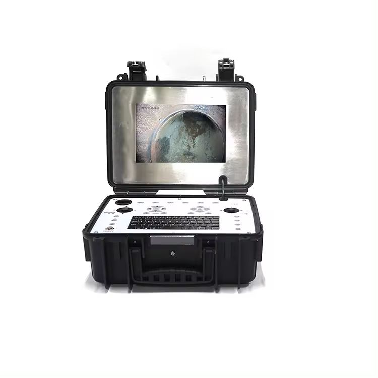 sewer pipe inspection robot cameras