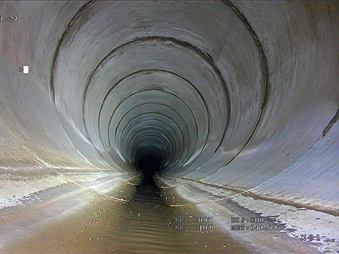 sewer crawler camera system