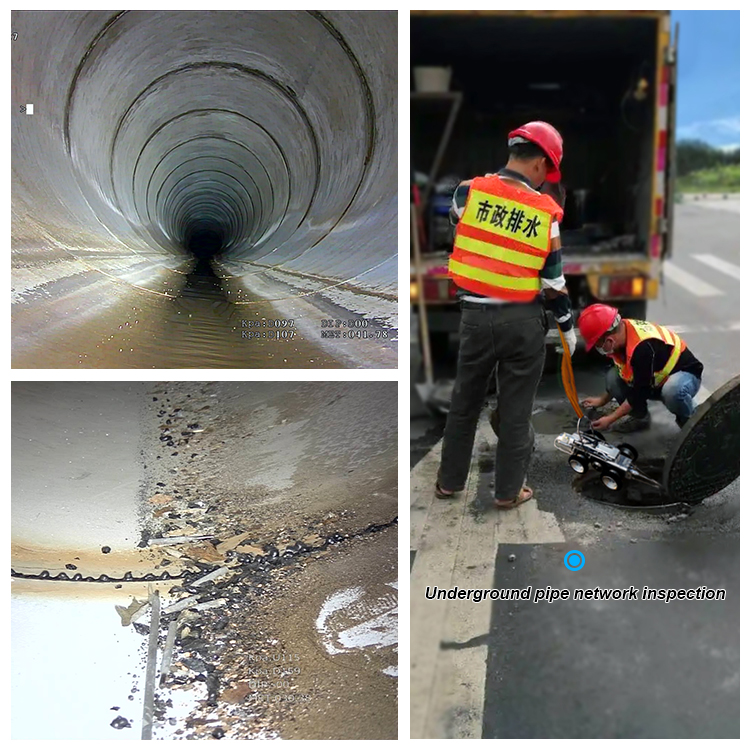 cctv pipeline inspection camera