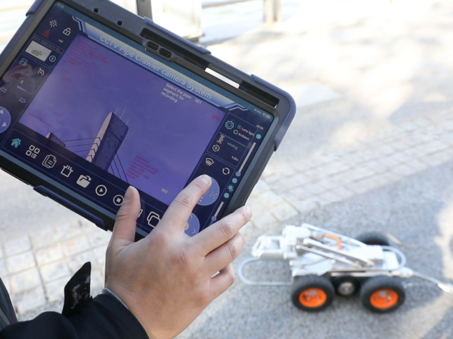 Jiutai pipe inspection crawler system