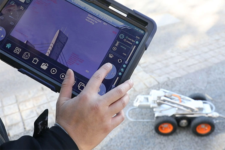 CCTV Inspect Crawler Robots