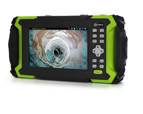 Drainage Pipe Push Camera screen