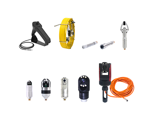 Drainage Pipe Push Camera lens