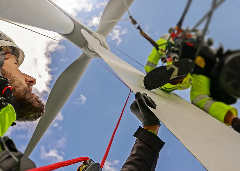 Wind Blade Inspection Robots