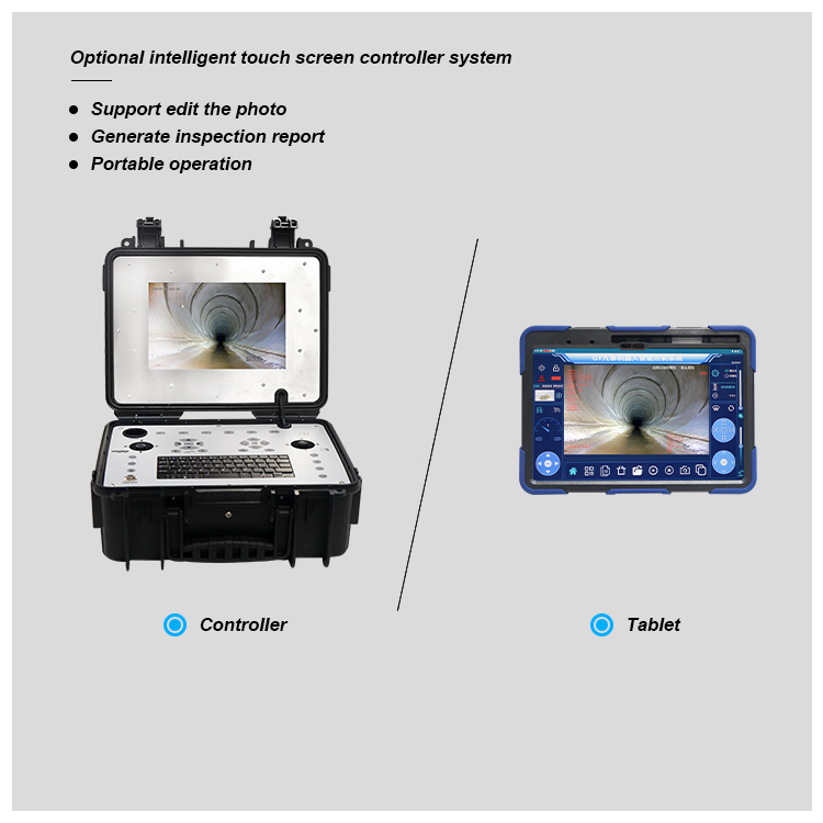 pipe inspection robot controller