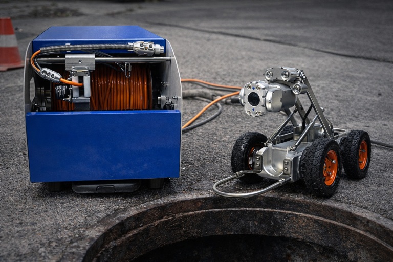 sewer crawler camera