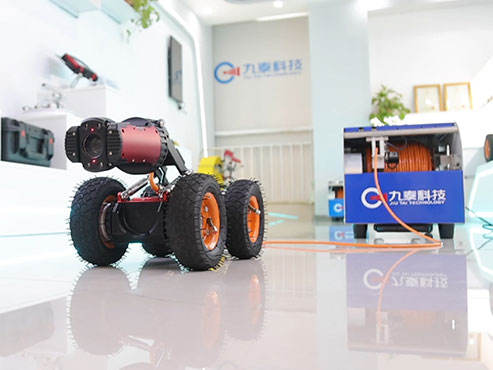 pipe inspection robot camera