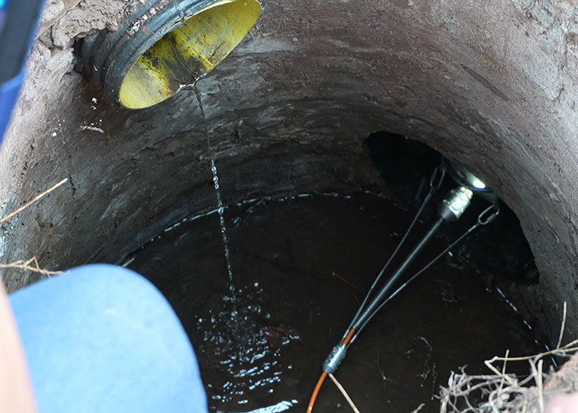 cctv pipe crawler system