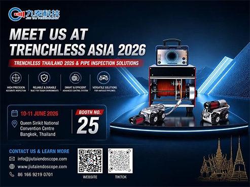 cctv inspection crawler robot
