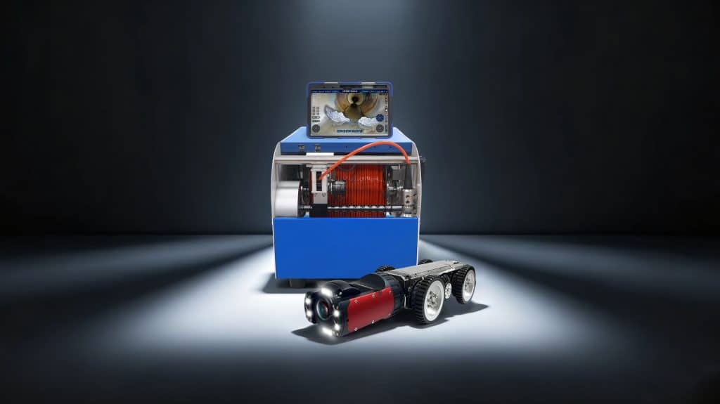 pipe inspection crawler robot