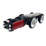 pipe inspection crawler camera