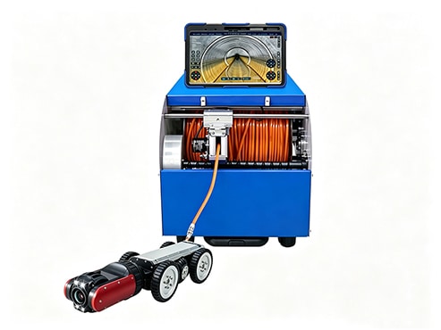 cctv pipe inspection crawler