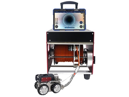 small pipe inspection robot camera