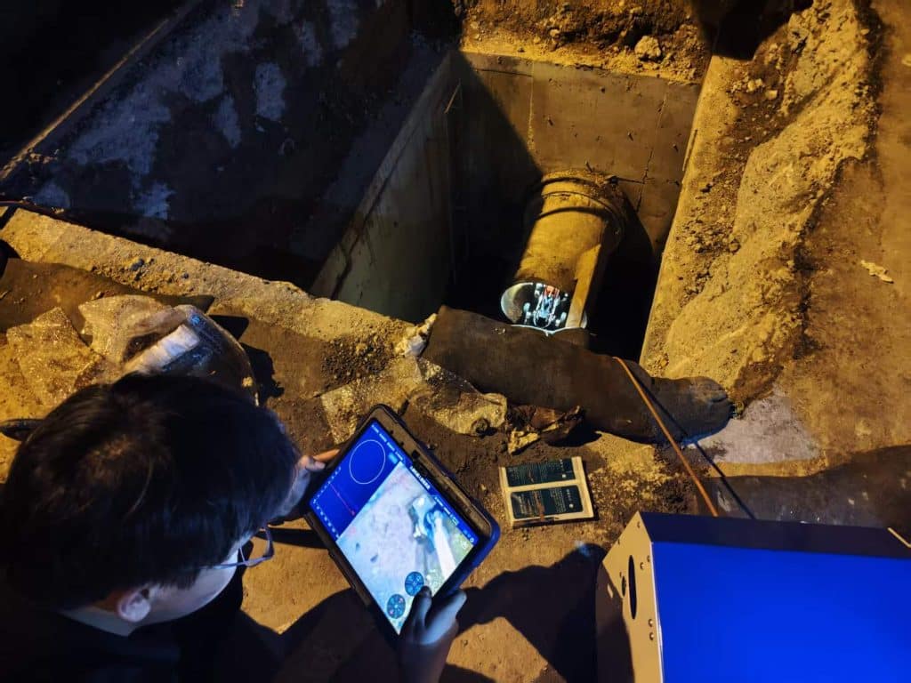 cctv inspection crawler